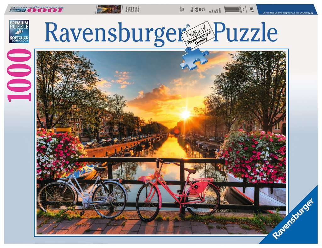 Ravensburger Bicycles in Amsterdam 1000pc