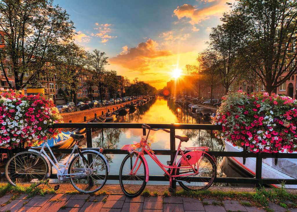 Ravensburger Bicycles in Amsterdam 1000pc