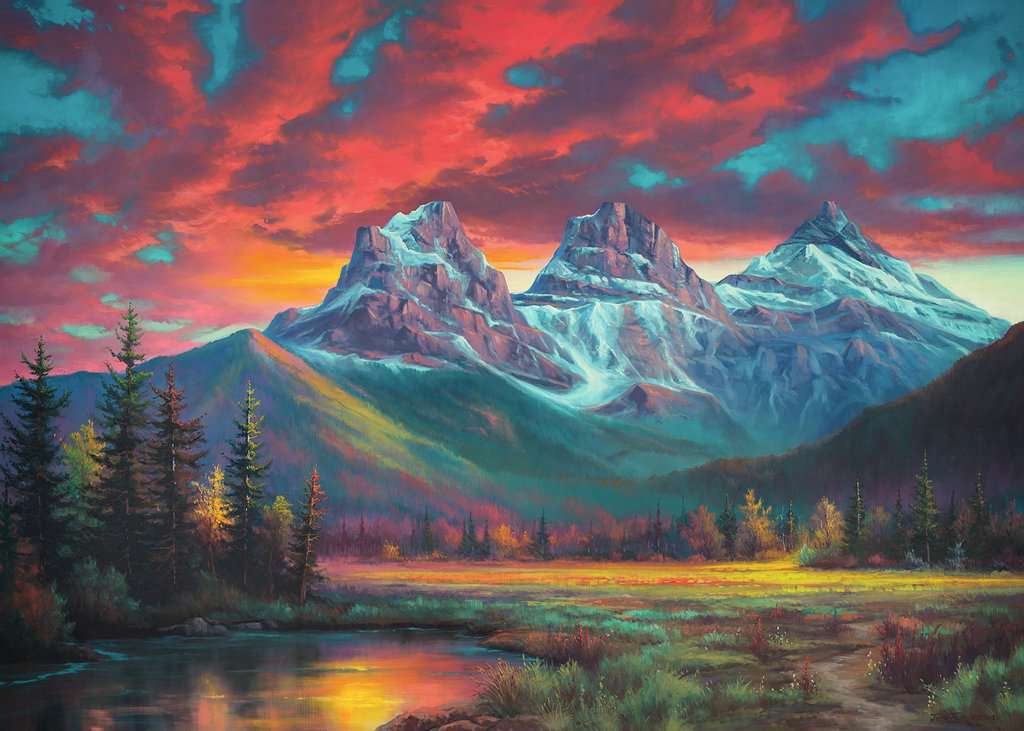 Ravensburger Alberta's Three Sisters 1000pc