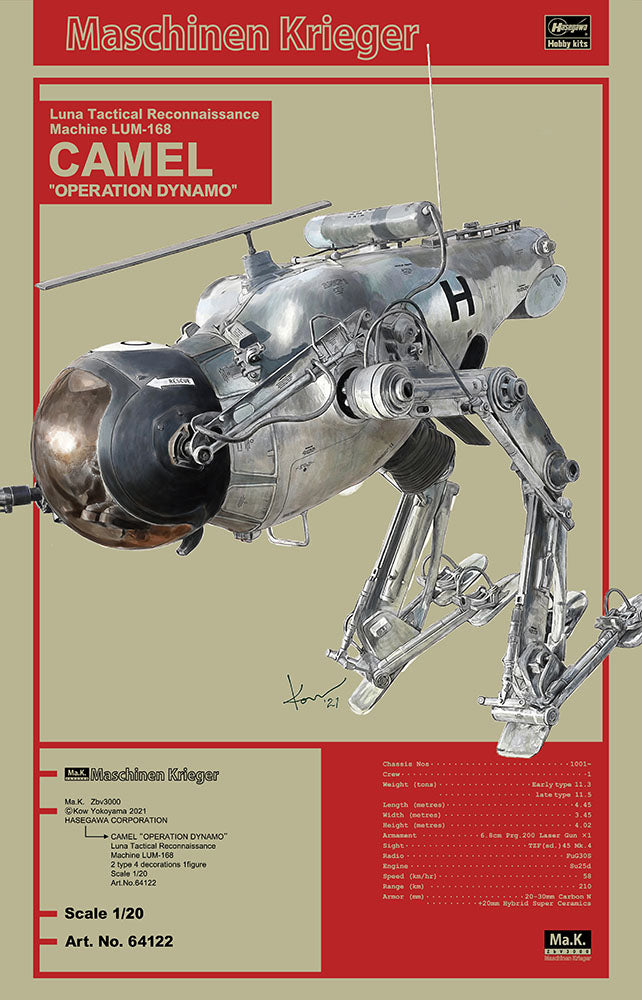 Hasegawa 1/20 LUM-168 CAMEL "OPERATION DYNAMO"