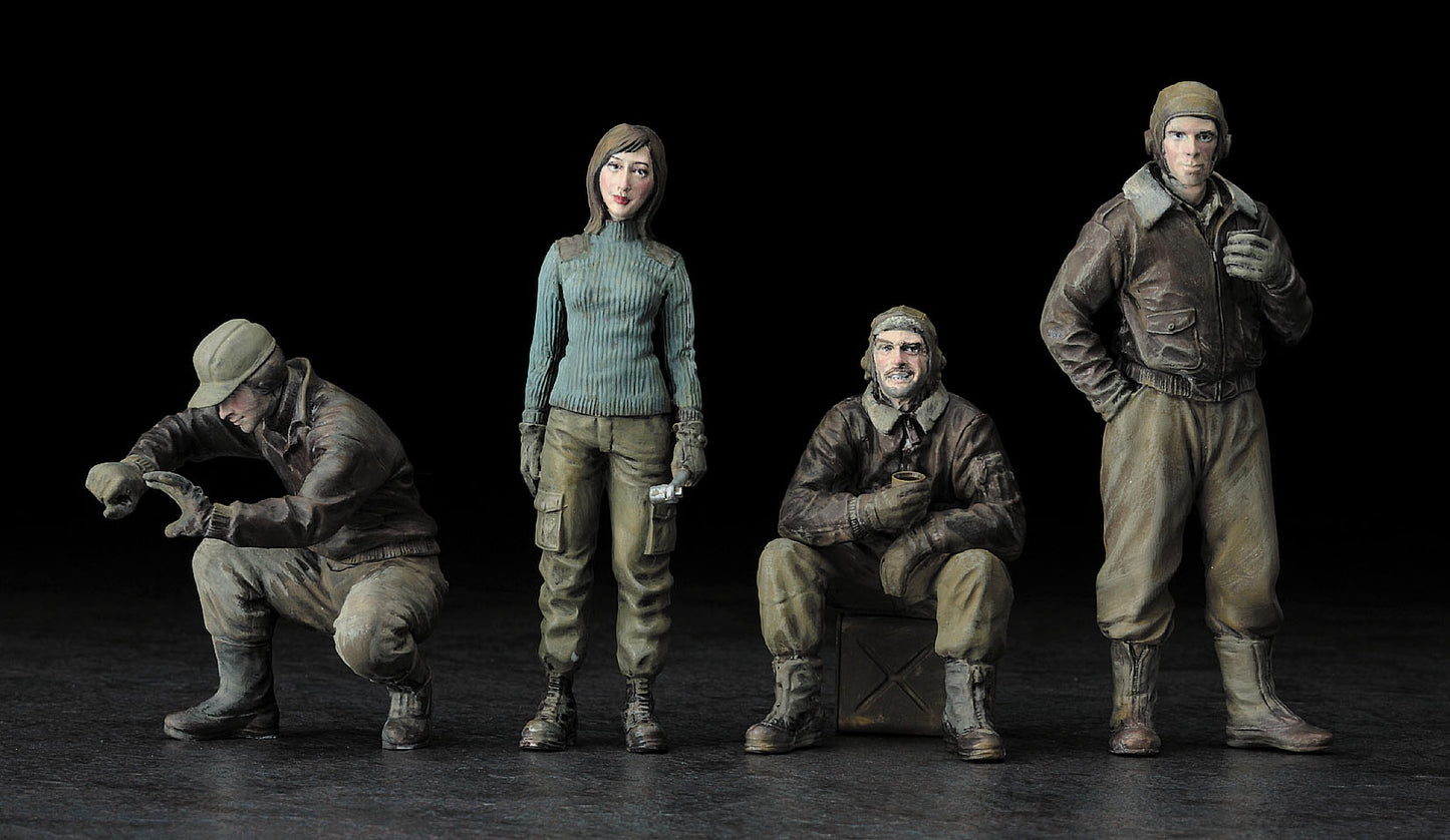 Hasegawa 1/20 Ma.K. Figure Set A (Mercenary Troops' Arms Cold District Maintenance Soldiers) MK02