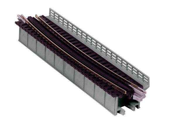 Kato 20-467 Single Curve Girder Bridge, Gray - 448mm (17.6") Radius 15
