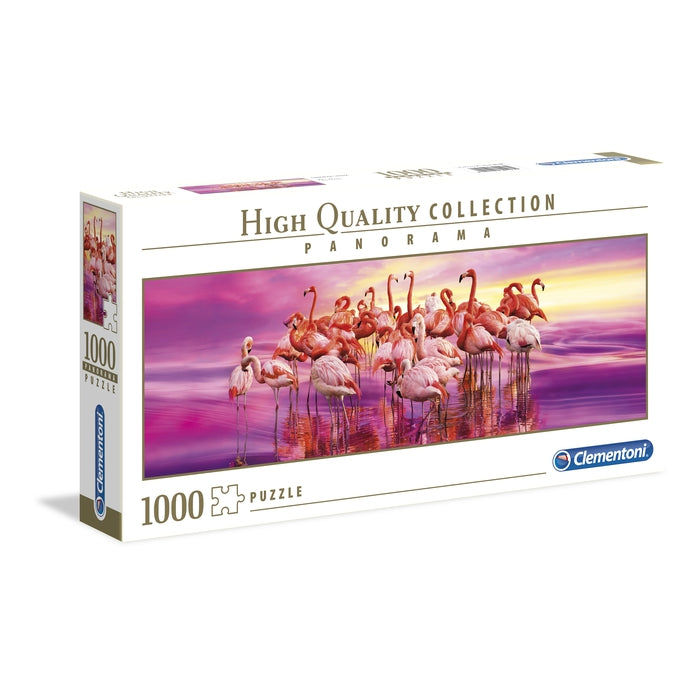 CLEMENTONI 1000pc - PANORAMA - FLAMINGO DANCE