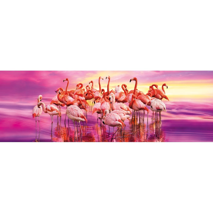 CLEMENTONI 1000pc - PANORAMA - FLAMINGO DANCE