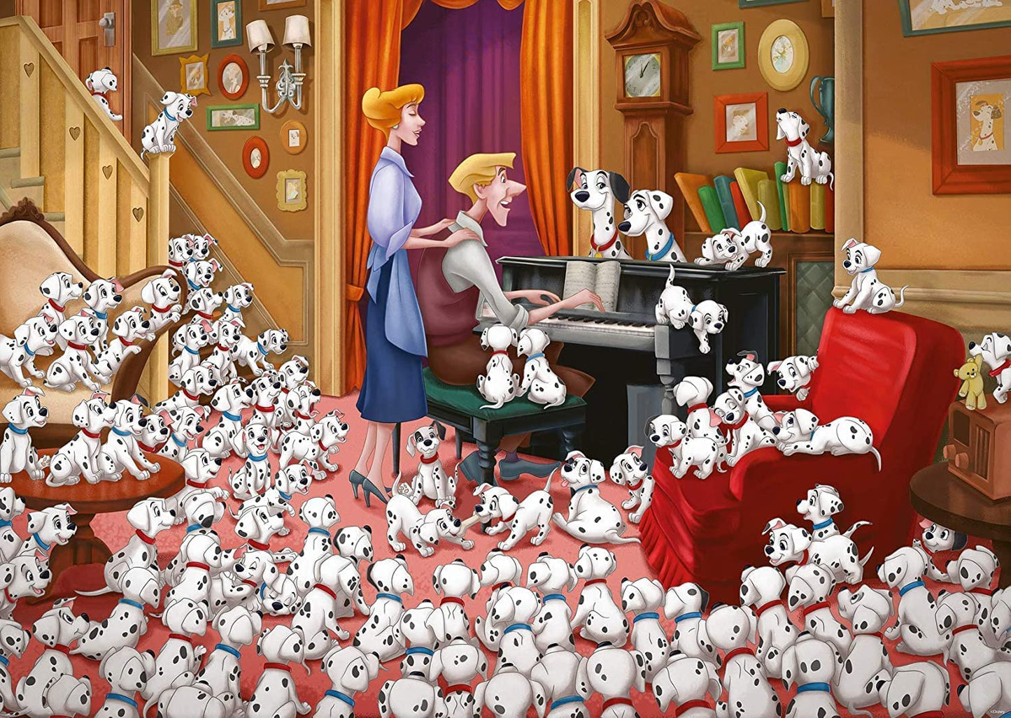 139736 - RAVENSBURGER 1000PC - DISNEY - 101 DALMATIANS