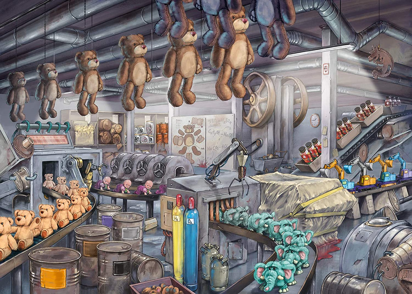 165315 - RAVENSBURGER 368PC - ESCAPE SERIES: THE TOY FACTORY