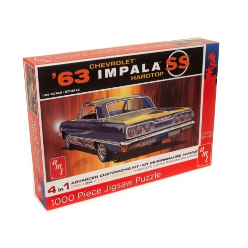 AMT 1000PC - 1963 CHEVY IMPALA SS HARDTOP