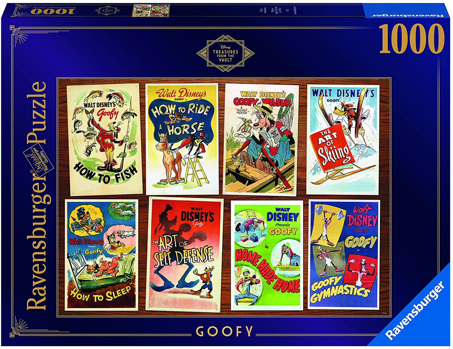 168552 - RAVENSBURGER 1000PC - DISNEY VAULT: GOOFY