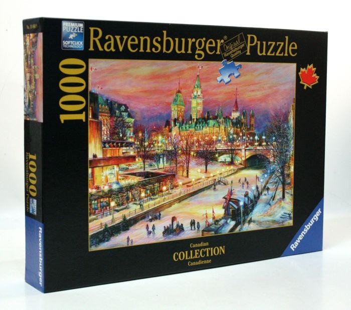 198689 - RAVENSBURGER 1000PC - CANADIAN COLLECTION: OTTAWA WINTERLUDE FESTIVAL