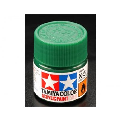 TAMIYA X-5 GREEN ACRYLIC MINI 10 ML