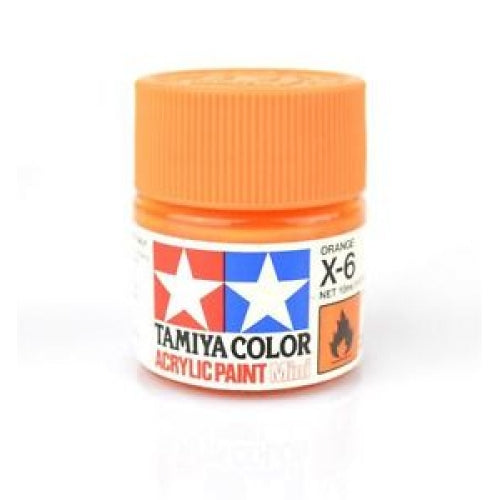 TAMIYA X-6 ORANGE ACRYLIC MINI 10ML