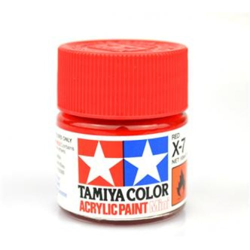 TAMIYA X-7 RED ACRYLIC MINI 10ML