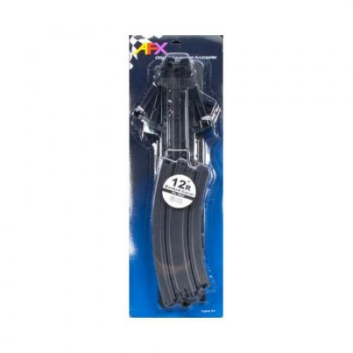 AFX Banked Curve 12in Radius HO Slot Car Track Sections