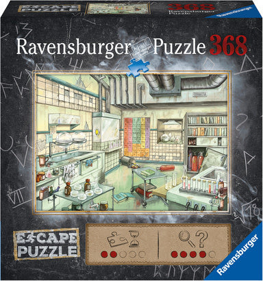 168446 - RAVENSBURGER 368PC - ESCAPE SERIES: THE LABORATORY