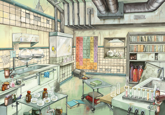 168446 - RAVENSBURGER 368PC - ESCAPE SERIES: THE LABORATORY