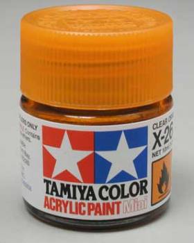 TAMIYA X-26 CLEAR ORANGE ACRYLIC MINI 10ML