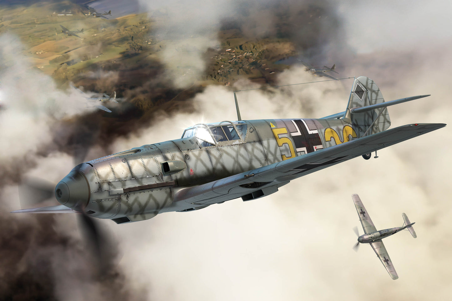 Hobby Boss 1/48 Messerschmitt Bf109E-3