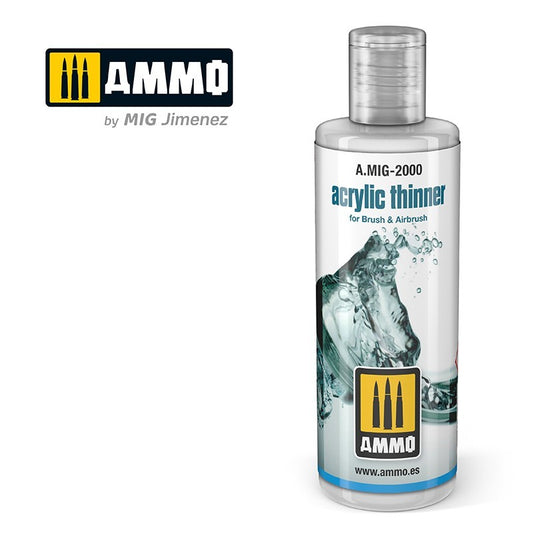 Ammo Mig Acrylic Thinner (60ml)