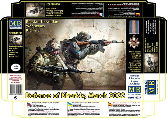 MASTER BOX 1/35 Russian-Ukrainian War series Defence of Kharkiv, March 2022. Kit No.3