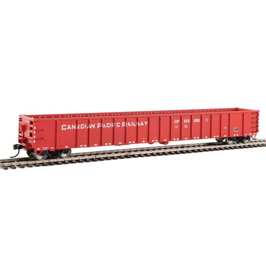 Walthers Mainline 910-6407 HO 68ft Railgon Gondola, Canadian Pacific #355108