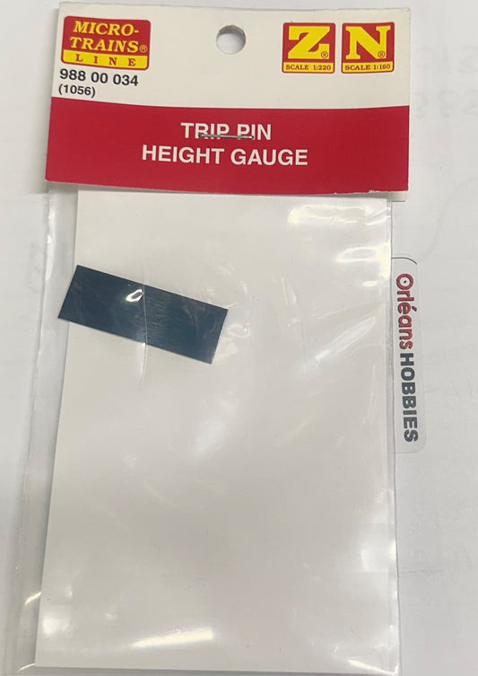 Micro Trains N 98800034 Coupler Trip Pin Height Gauge