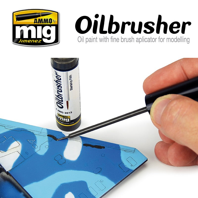 Ammo Mig Oilbrusher - Buff