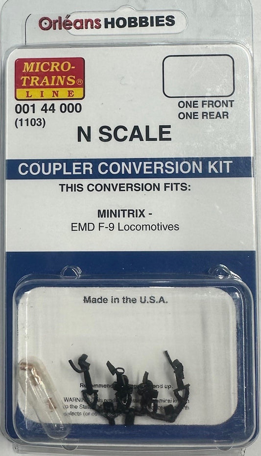 Micro Trains 144000 Locomotive Coupler Conversion Kits - Minitrix EMD F9 Powered