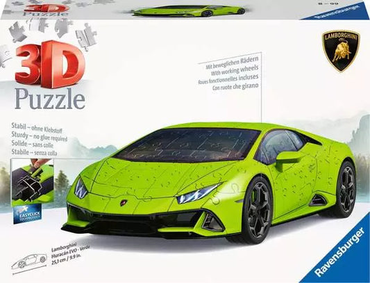 115594 - RAVENSBURGER 3D - LAMBORGHINI HURACAN - GREEN