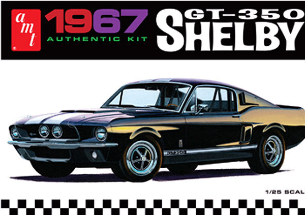 AMT 1/25 '67 Ford Mustang Shelby GT350 White