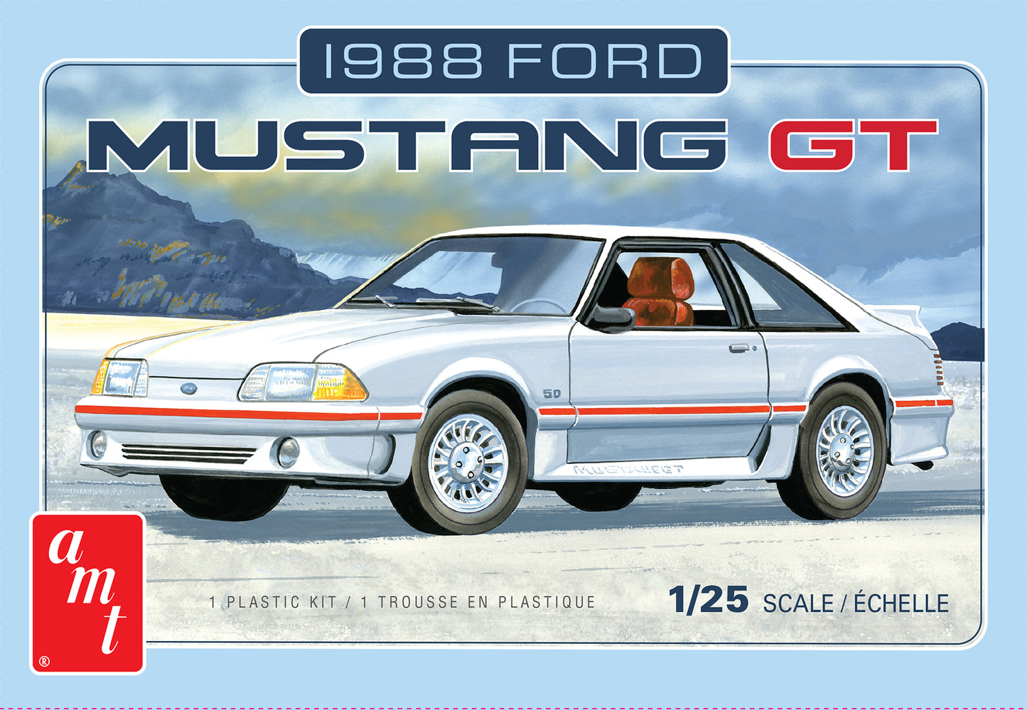 AMT 1/25 1988 Ford Mustang