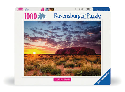 RAVENSBURGER 1000PC- AYERS ROCK, AUSTRALIA