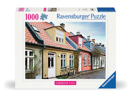 RAVENSBURGER 1000PC - SCANDINAVIAN PLACES: AARTHUS, DENMARK