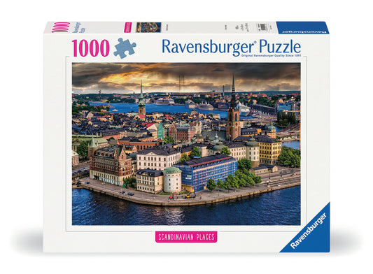 RAVENSBURGER 1000PC- STOCKHOLM SWEDEN