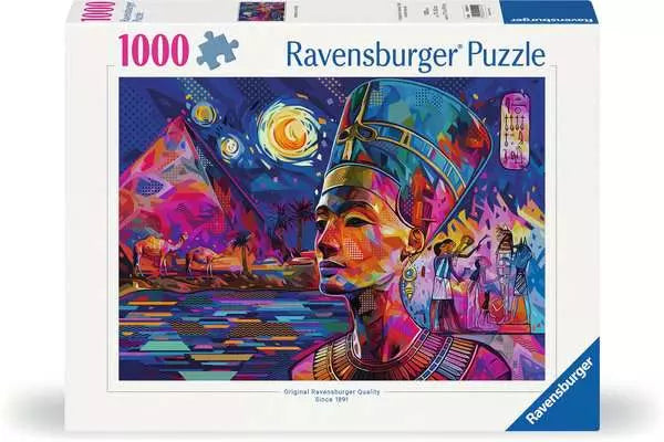 169467 - RAVENSBURGER 1000PC - NEFERTITI ON THE NILE