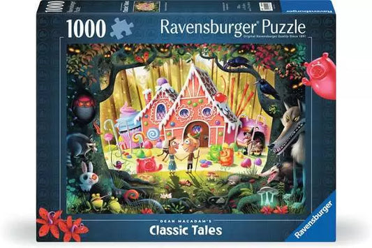 120004158 - RAVENSBURGER 1000PC - HANSEL AND GRETEL BEWARE!
