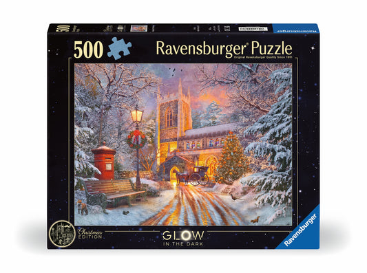 RAVENSBURGER 500PC - MAGICAL CHRISTMAS STARLINE - GLOW IN THE DARK