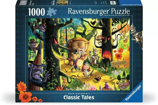 120005131 - RAVENSBURGER 1000PC - LIONS & TIGERS & BEARS, OH MY!