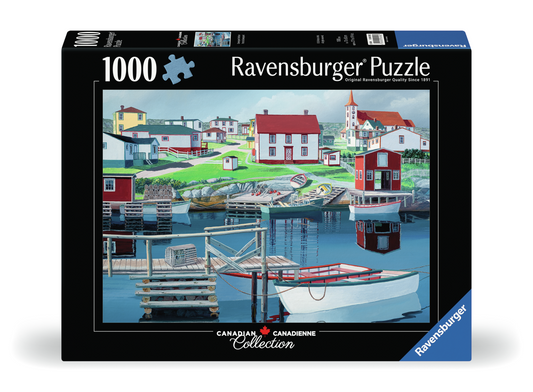 RAVENSBURGER 1000PC - CANADIAN COLLECTION: GREENSPOND HARBOUR