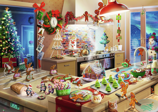 RAVENSBURGER 1000PC- MERRY MISCHIEF