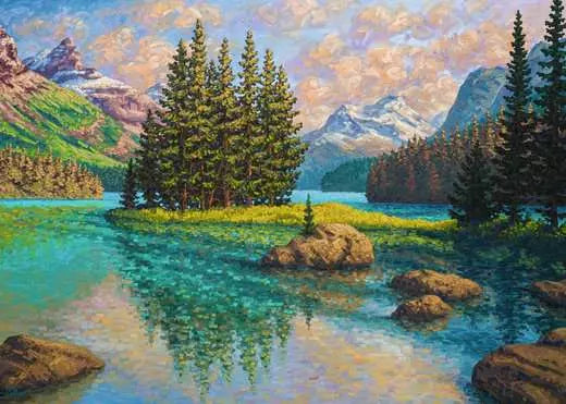 RAVENSBURGER 1000PC - CANADIAN COLLECTION: SPRIT OF MALIGNE