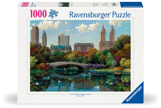 RAVENSBURGER 1000PC- NY CENTRAL PARK BOW BRIDGE