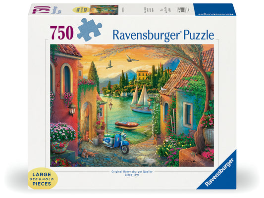 RAVENSBURGER 750PC - EUROPEAN VILLA VIEWS