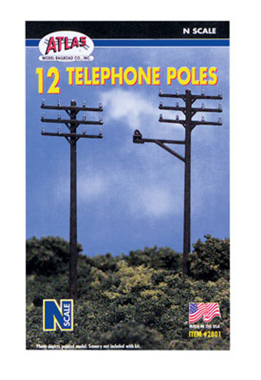 2801 Telephone Poles (12) N