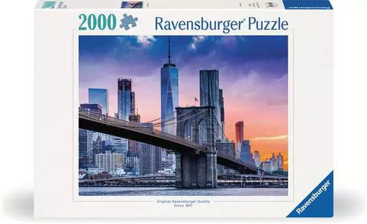 160112 - RAVENSBURGER 2000PC - NEW YORK SKYLINE
