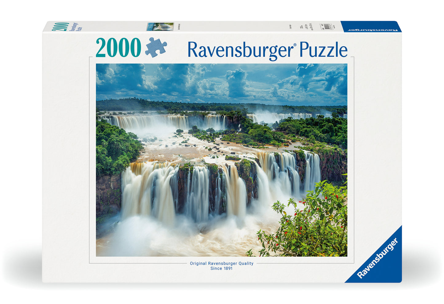 RAVENSBURGER 2000PC - IGUAZU WATERFALLS, BRAZIL