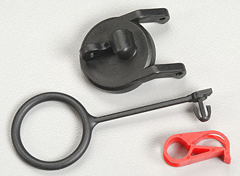 Traxxas Nitro 5367 Pull Ring Fuel Tank Cap/Engine Shut Off Clamp Revo