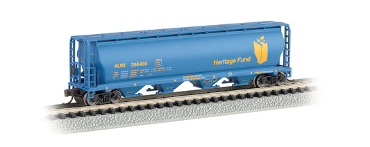 Bachmann 19189 4 Bay Cylindrical Grain Hopper - Heritage Fund #396400