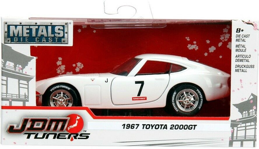 Jada 1/32 JDM Tuners Toyota 2000 GT hardtop red stripe