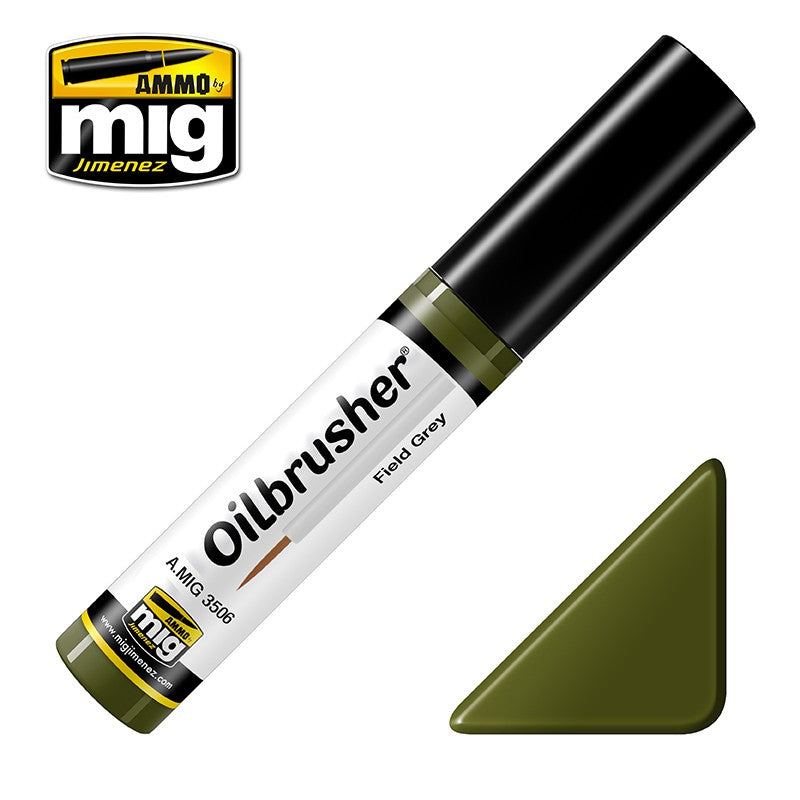 Ammo Mig Oilbrusher - Field Green