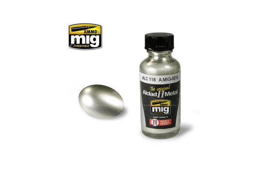 Ammo Mig Gold Titanium Alclad Metallic Paint ALC118, 30ml